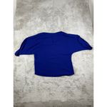 Diane Von Furstenberg  DVF Royal Blue‎ Dolman Sleeve Top Blouse Size S Photo 1