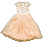 ASOS  Pink Tulle Lace Dress High Neck Open Back Full Skirt Size 6 Women's NWT Photo 7