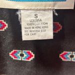 Wrangler VTG 80s Vest Cowboy Cut Red Western Aztec Women’s Red/Black Size small Photo 6