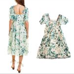 Johnny Was NWT Jade Marble Puff Sleeve Midi Dress Photo 7