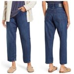 6397 NWT Skater High Waist Jeans Dark Blue Women’s Size 23 Organic Cotton Crop Photo 15