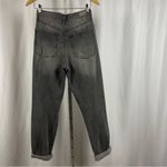 RSQ  90's Jean Size 25 High Waist Distressed Grunge Grey Black Jeans Tapered Photo 2