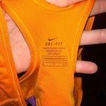 Nike  orange & purple racerback Athleisure sports bra Photo 2