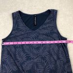 Design Lab : Blue Tropical Fern knotted Tank Photo 2