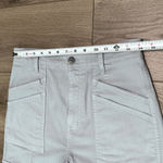 Madewell 90's Straight High Rise Cargo Ankle Pants Gray Size 27 Photo 4