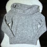 Divided  Gray Cowl Neck Sweater Photo 4