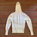 BELLDINI WHITE RUCHED RHINESTONE ZIPPER JACKET Size M Photo 6