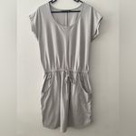 The North Face  Striped Blouson Dress Womens Size S/P Waist Tie Short‎ Sleeve Photo 4