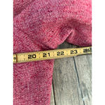 CAbi  Madison Avenue Pink Tweed Wool Double Breasted pea coat fringe Size 16 Photo 5