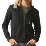 NWOT American Giant Womens Relaxed Classic Full Zip 2.0 Heavyweight Hoodie Large Black Photo 0