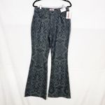 Wrangler X Free People Fierce Flare Laser Print Jean in Day Tripper High Rise Photo 2