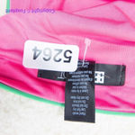 Beach Riot NEW Chloe 90’s stripe pink green bikini bottom, size L Photo 10