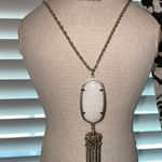 Kendra Scott Silver And White Rayne Necklace Photo 0