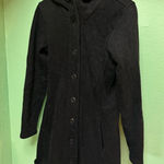 Kuhl Women's  Black Hooded Fleece Coat Size XS Photo 0