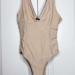 frankie's bikinis Lila Ribbed One Piece Swimsuit Photo 2