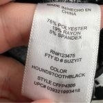 Catherine Malandrino Black and White plaid Houndstooth Blazer NEW Photo 9