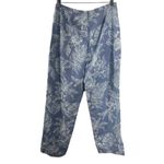 Tommy Bahama 100% Silk Floral Pants Size 12 Photo 2