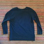 Nike  SILVER FOIL LOGO BLACK BASIC SWEATSHIRT Photo 5