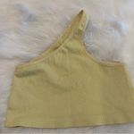 Urban Outfitters Out from Under Yellow One shoulder Spandex Crop Top Size XL Photo 6