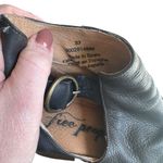 Free People - Suri Clog Leather Platform Shoes Sz 37 Photo 7