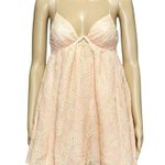 For Love & Lemons  Frances Cutout Eyelet Mini Dress, Orange, XS Photo 11