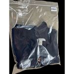 Dana Buchman  Stretchy Black Long Sleeve Balloon Hem Sweater Dress M NWT Photo 9