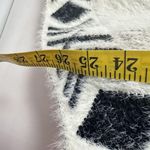 Kamana Sweater Womens Poncho Aztec Print Western Dolman Sleeve Fuzzy One Size Black Size undefined Photo 8