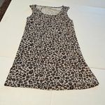 LOGO By Lori Goldstein fitted dress women's size XS extra small cheetah leopard Photo 3