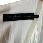 House of Harlow NWT 1960 x Revolve Anabelle Ruffle Maxi Dress Ivory Size Large Photo 7
