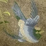 Peter Nygard Vintage Long Wool Tweed Embroidered Floral Coat 20W Quiet Luxury Prep Phoebe Photo 5