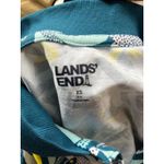Lands' End  Fish Ocean Polo Short Sleeve Blue Shirt Women's Size XS Photo 4