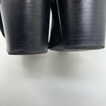 See By Chloe  Fringe Ankle Boot size 40 Black Wedge Bootie Photo 12