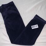 Brandy Melville Navy Blue Corduroy Pants Photo 0