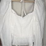 Free People  Chloe White Cotton Sweetheart
Neckline L Photo 7