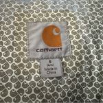 Carhartt  Light Blue Hooded Zip Up Windbreaker Jacket Photo 6