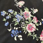 Torrid  Black Pink Floral Cold Shoulder‎ Stretch Wrap Dress Size 2X Photo 6