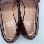 Gucci Burgundy leather Malaga Kid GG Marmont Loafers Vintage Bordeaux 37.5 Photo 4
