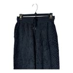 Rails Pants Women XS Black Velvet Tie Oakland Black Flocked Cobra Joggers Photo 3