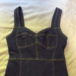 Steve Madden NWOT  Estrella Bustier Denim Dress Photo 3