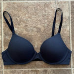 SKIMS  Fits Everybody T-shirt Demi Bra Onyx Size 32A Photo 0