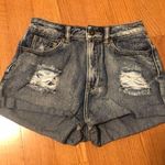 Bullhead Denim Co Ripped High Waisted Jean Shorts  Photo 0