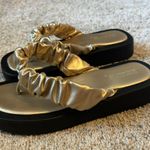 Target Gold Flip Flops Photo 0