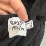 Princess Polly black tie back smocked cut out mini dress size 4 Photo 4