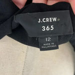 J.Crew J.‎ Crew French Girl Blazer Black Double Breasted Size 12 Photo 11