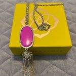 Kendra Scott  RAYNE Pink Pendant Tassel Necklace Photo 0