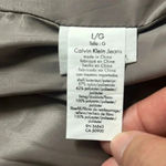 Calvin Klein Jeans puffer jacket womens large puffer jacket 2 zipper pockets Gray Photo 6