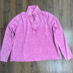 Frank & Eileen  $168 Patrick Popover Henley Top Shirt Pullover Mineral Pink RARE Photo 4