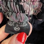 Y2K Style M Medium Skirt Maxi Boho Peasant Whimsy Fairy Layered Cottagecore Black Photo 3