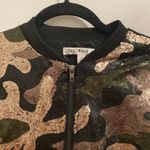 Say What? Say What? Sequin Camo Jacket Size Small Photo 1