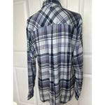 KÜHL Kuhl Women's Spectra Plaid Shirt Sail Blue Button Up Long Sleeve Top Size L Size L Photo 4